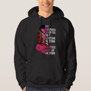 Ich bin die schwarze Sturm Königin Frauen Afrikani Hoodie