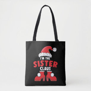 Ich bin die Schwester Claus Weihnachtsfamilie, die