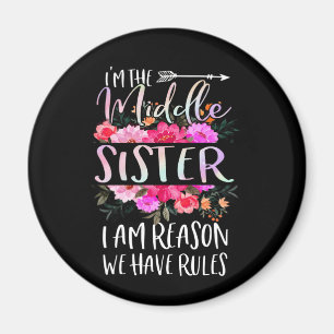 Ich bin die Schwester der Mitte, ich bin der Grund Magnet