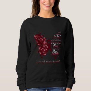 Ich bin die Sichelzellenanämie-Aufklärungs-Schmett Sweatshirt
