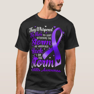 Ich bin die Storm Colitis Bewusstsein Lila Band T-Shirt