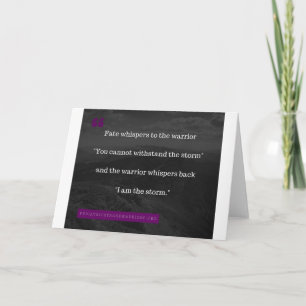 Ich bin die Storm-Sammlung Karte