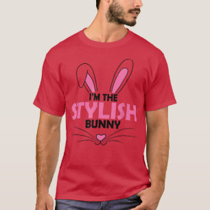 Ich bin die stylische Bunny Graphic Niedlich Oster T-Shirt