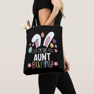 Ich bin die Tante Bunny Osterfamilie Matching