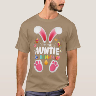 Ich bin die Tantentennis Bunny Matching Familie gl T-Shirt