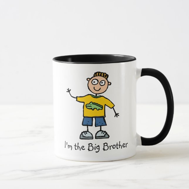 Ich bin die Tasse des großen Bruders (Rechts)
