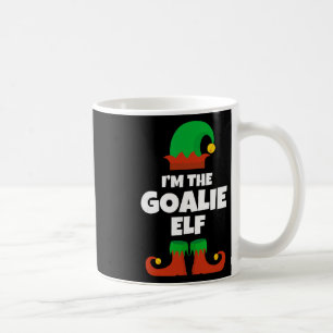 Ich bin die Torwart-Elfen-Familien-Pyjama-Weihnach Kaffeetasse