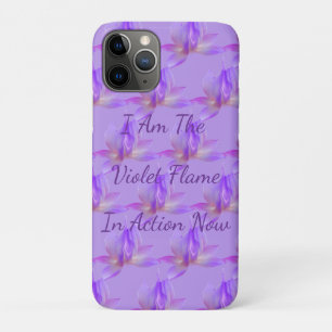 Ich bin die violette Flamme in Aktion mit Lotus Lo Case-Mate iPhone Hülle