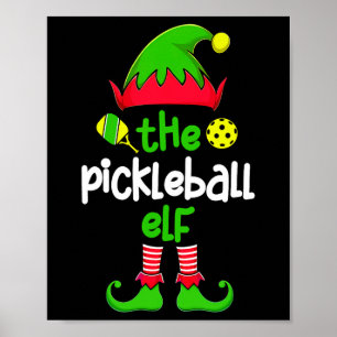 Ich bin die Weihnachtsfamilie von Pickleball Elf,  Poster