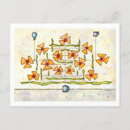 Ich bin die Weinpostkarte Postkarte