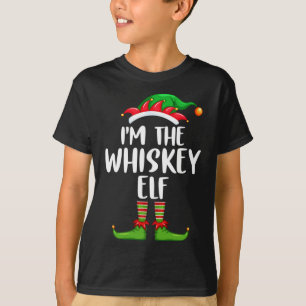 Ich bin die Whiskey Elf Matching Familie Weihnacht T-Shirt