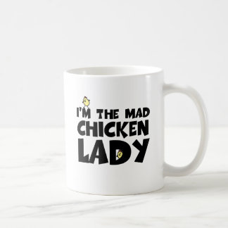 Ich bin die wütende Huhndame Tasse