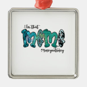 Ich bin diese Frau Ornament Aus Metall