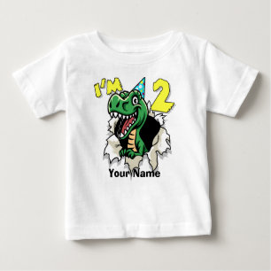 Ich bin Dinosaurier 2 Baby T-shirt