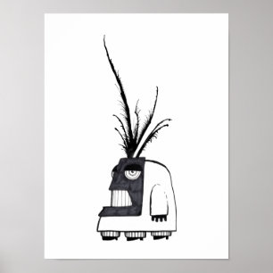 Ich bin dir gegenüber lustig? Funny Wie? Poster