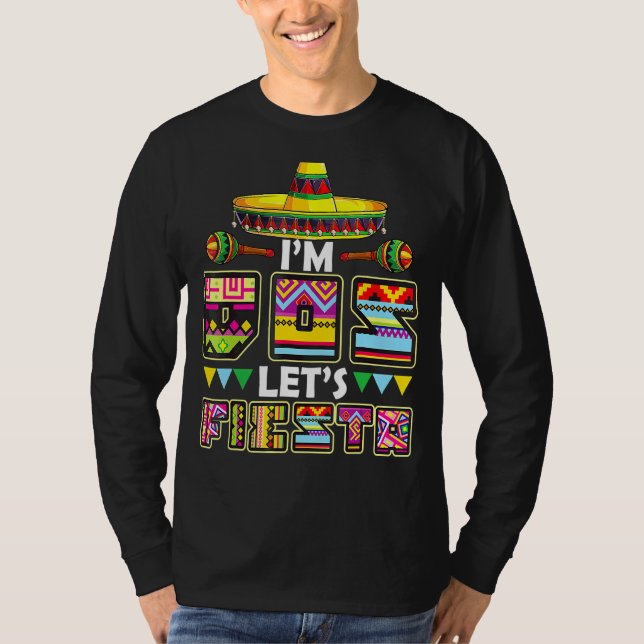 Ich bin Dos Let's Fiesta Kleinkind Cinco De Mayo m T-Shirt (Vorderseite)