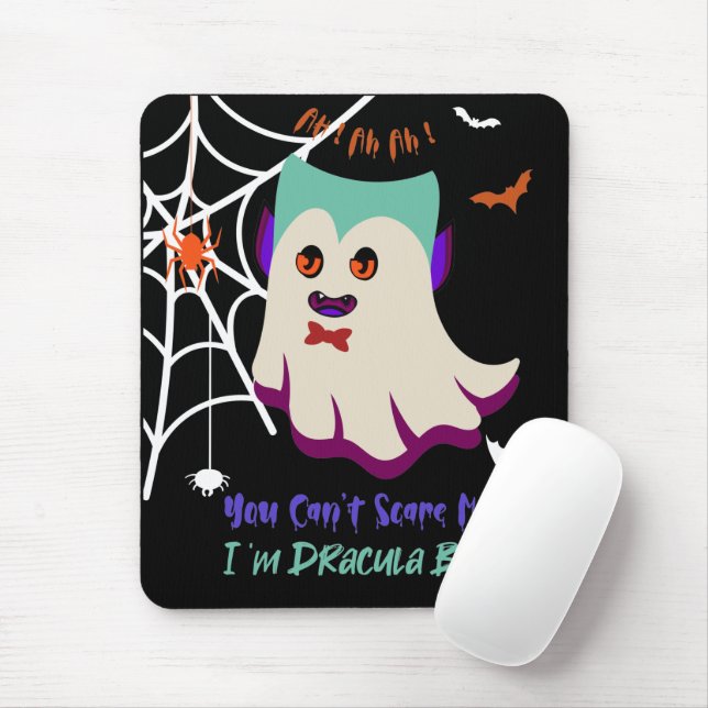 Ich bin Dracula Boo Mouse Pad. Mousepad (Mit Mouse)