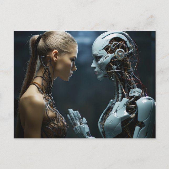 Ich bin du, so wie du ich bist postkarte (Vorderseite)