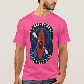 Ich bin eher beim Kajakfahren am Paint River Pond  T-Shirt