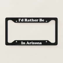 Ich bin eher in Arizona