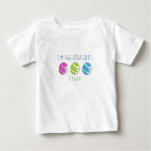 Ich bin Eierstra-Niedliches Ostereier Baby T-shirt