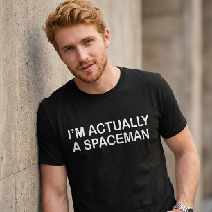 ICH BIN Eigentlich Ein Raumfahrer T-Shirt Tumblr