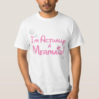 Ich bin eigentlich eine Meerjungfrau Design T-Shirt
