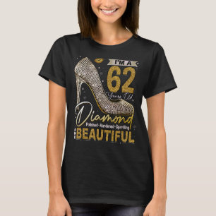 Ich bin ein 62 Jahre alter Diamant, 62 Jahre alt u T-Shirt
