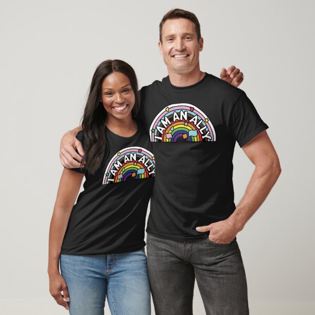 Ich bin ein Alliierter T-Shirt (Unisex)