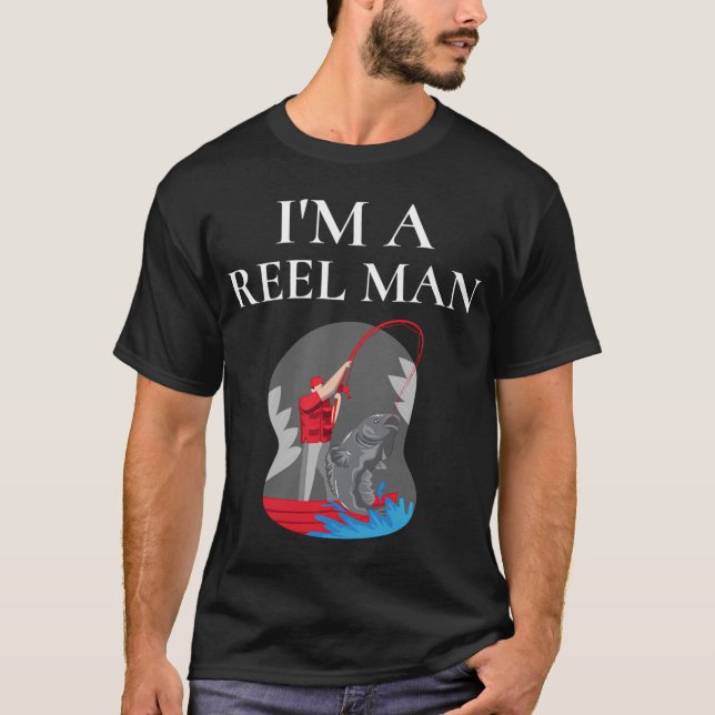 ICH BIN EIN ANGELMANN T-Shirt (Vorderseite)