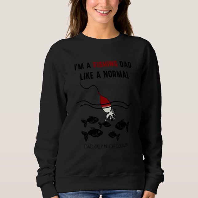 Ich bin ein Angeltrend, genau wie ein normaler Vat Sweatshirt (Vorderseite)