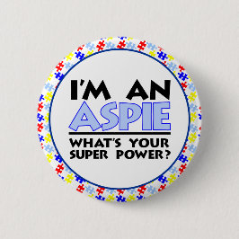 Ich bin ein Aspie. Was ist dein Super-Power? Button