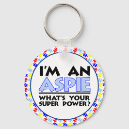 Ich bin ein Aspie. Was ist dein Super-Power? Schlüsselanhänger