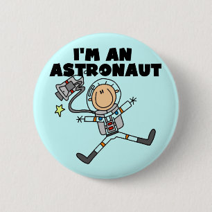 Ich bin ein Astronauten-T-Shirts und Geschenke Button