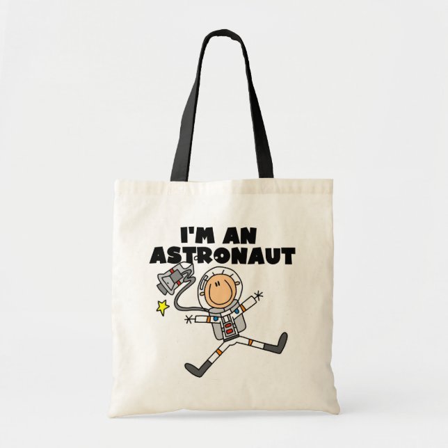 Ich bin ein Astronauten-T-Shirts und Geschenke Tragetasche (Vorne)