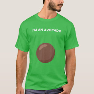 Ich bin ein Avocado Halloween-Kostüm Funny Avocad T-Shirt
