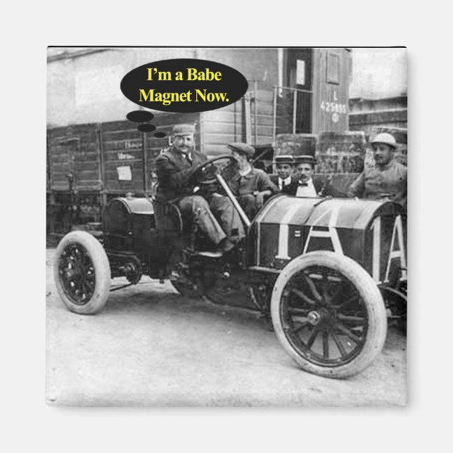 Ich bin ein Babe-Magnet-Kühlschrankmagnet Magnet (Vorne)