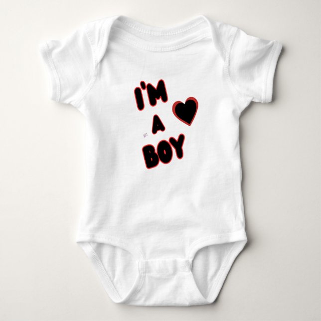 Ich bin ein Baby-Bodysuit - Niedlich & komfortabel Baby Strampler (Vorderseite)