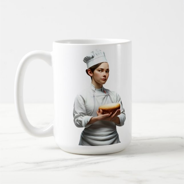 Ich bin ein Bäcker Kaffeetasse (Links)