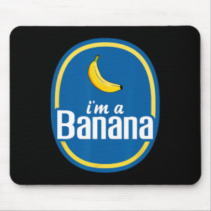 Ich bin ein Bananenkostüm Halloween Fruchtgelber S Mousepad
