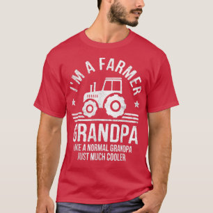 Ich bin ein Bauer Großvater Rancher Geschenke Trak T-Shirt