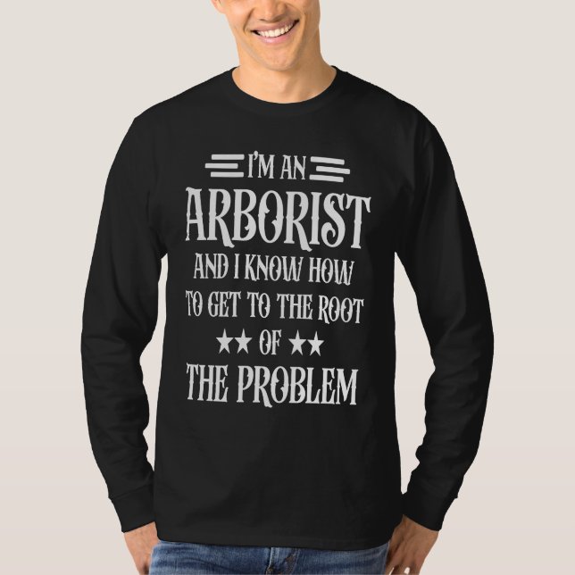 Ich bin ein Baumpfleger, der Baumkletterer für Män T-Shirt (Vorderseite)