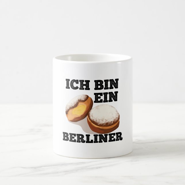 Ich bin ein Berliner Kaffeetasse (Mittel)