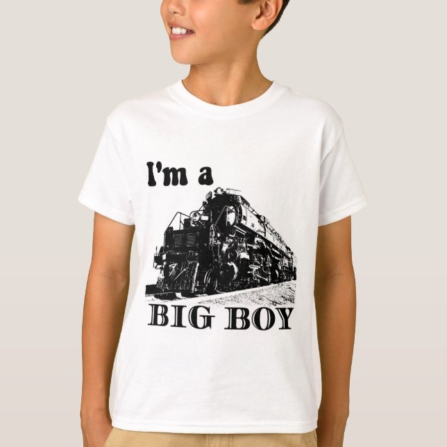 Ich bin ein Big Boy-Shirt T-Shirt (Vorderseite)