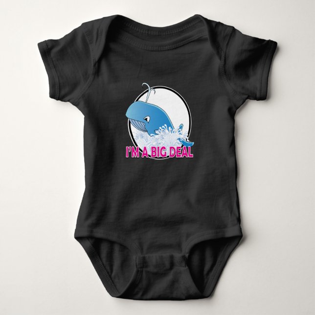 Ich bin ein Big Deal - Baby Jersey Bodysuit Baby Strampler (Vorderseite)