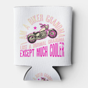 Ich bin ein Biker-Oma Cooles Funny-Geschenk für B Dosenkühler