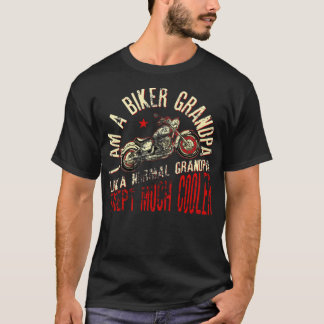 Ich bin ein Biker-Opa Lustig für einen coolen Freu T-Shirt