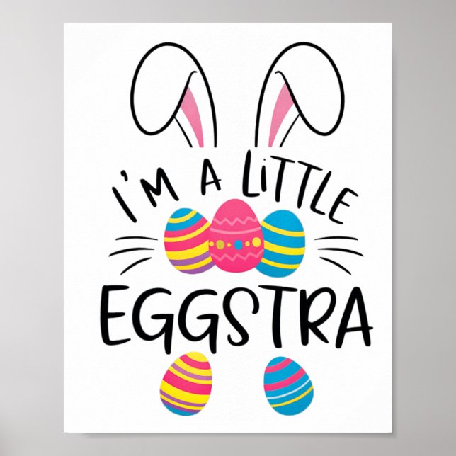Ich bin ein bisschen eggstra lustiger Osterhase, s Poster (Vorne)