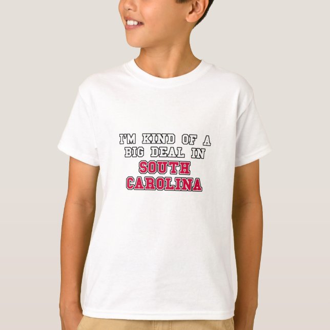 Ich bin ein bisschen eine große Sache in South T-Shirt (Vorderseite)