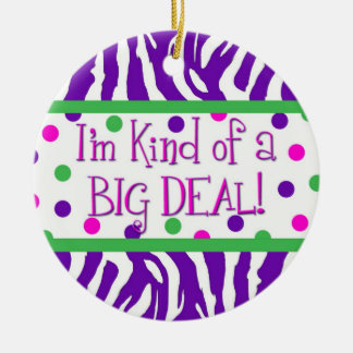 Ich bin ein bisschen eine Sache-Verzierung Keramikornament